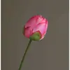 Flor Artificial de Loto Simulada de Gama Alta Paisajismo de Bodas Hogar Escena Exterior Diseño Accesorios Fotográficos de Loto Flor Falsa