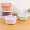 Caja Conservadora de Frescura para Refrigerador Grado Alimenticio Sellada Apta para Microondas Lonchera Caja para Frutas para Llevar Bento Caja de Almacenamiento de Alimentos
