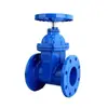 Válvula Gaveta de Ferro Fundido Dúctil Z45X-10/16Q com Vedação Macia e Haste Não Ascendente Flangeada Vedação Elástica do Assento Válvula para Abastecimento de Água e Drenagem de Combate a Incêndio