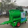 Bomba de Mortero para Minería Bomba de Mortero Horizontal de Doble Cilindro Accionamiento Hidráulico Venta en Stock Listo Máquina de Inyección de Cemento y Concreto