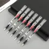 Pluma de arte paralela pluma de pico de pato para Xizang Uigur Inglés Romano Gótico cuerpo bolsa de tinta absorción de tinta doble propósito