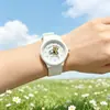 Nuevo reloj de dibujos animados de Rilakkuma, lindo reloj para niños, reloj de cuarzo para exámenes de estudiantes de secundaria, reloj silencioso al por mayor