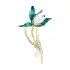 Elegante y Sofisticado Broche de Magnolia Vintage, Versátil Broche de Perlas para Trajes y Qipao, Accesorio de Alfiler de Moda Estilo Tradicional