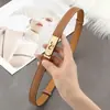 Cinturón Kelly Familia H para Mujer de Piel Genuina Versátil de Gama Alta para Combinar Vestido Decoración de Cintura Cinturón para Pantalones de Traje Kelly
