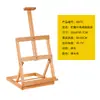 Set de Caballete de Pintura Hecho de Madera de Haya, Caballete Plegable de Madera de Escritorio para Bocetos y Pintura al Óleo, Set de Soporte para Tablero de Dibujo 4K