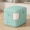 Bolsa de almacenamiento gruesa y translúcida para plumíferos y edredones, organizador de compresión a prueba de polvo de gran capacidad para ropa, venta al por mayor desde el fabricante