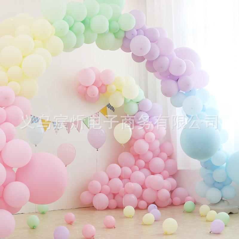 2pcs-18-inch-Macaroon-Latex-Ba
