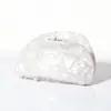 YHJ Accesorios para el Cabello Nueva Moda Cuadros Clip Semicircular de Ácido Acético Pinza Tiburón para la Parte Trasera de la Cabeza Clip para el Cabello