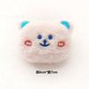 Broche de Peluche de Dibujos Animados Creativo Oso Sonrojado Conejo Ropa Bolso DIY Pin de Muñeca Venta Directa de Fábrica