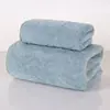 Toalla de Coral Fleece Estilo Espiga de Trigo Etiquetado Transfronterizo Emu Dropshipping Juego de Toallas de Baño Toalla Gruesa con Bordes Suaves