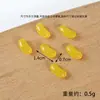 Mini Caramelo Artificial Azúcar Qq Decoración de Postre Hecho a Mano Accesorios Caramelo de Gelatina de Colores Juguetes de Dulces para Casa de Muñecas