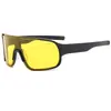 Nuevas gafas de sol deportivas para exteriores, resistentes al viento y al montañismo, con montura grande y protección solar para hombres y mujeres.