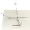 Collar de Perlas de Gypsophila Estilo Francés Vintage para Mujer, Lujo Ligero, Sensación de Alta Gama, Cadena para Clavícula tipo Gargantilla de Moda Única y Exquisita Versátil