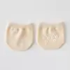 Meias Finas de Meia-Sola Femininas de Verão, Meias Invisíveis Antiderrapantes de Silicone para Salto Alto, Meias Simples e Respiráveis de Meia-Algodão