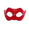 Nueva máscara transfronteriza de Amazon de imitación de cuero PVC con hermoso patrón de escamas de sirena, misterioso accesorio de cosplay de mascarada