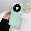 Adecuado para funda de teléfono móvil Huawei Mate70Pro+, Nueva funda de cristal Mate60 viene con protector de lente, Protección anticaídas integral