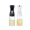 Nueva botella pulverizadora de aceite de 200/300 ml aceite de oliva comestible Botella pulverizadora de aceite de vidrio olla pulverizadora de aceite para barbacoa venta al por mayor