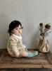 Chaqueta de Punto para Bebé de Otoño Mono Lindo Camisa Base Elegante Conjunto de Dos Piezas para Bebé Nuevo Estilo Otoño e Invierno 2025