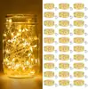Luces de Hadas LED Impermeables para Bodas en Interiores y Exteriores, Navidad, Jardín, Mini Luces Intermitentes Decoración