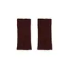 Calcetines Finos Transpirables Personalizados para Piernas, Calcetines Holgados de Rayas Verticales, Calcetines Cortos Divididos, Calentadores de Piernas Color Gris Humo Melange