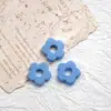 Dopamina Hueco Flor Pequeña Flor de Cinco Pétalos Agujero Grande Cuenta de Vidrio DIY Collar Pulsera Colgante Accesorios En Stock Envío 48h