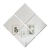 Espejo Acrílico Transfronterizo para Sala de Estar, Baño, Dormitorio, Uso Doméstico, Espejo Suave de Pared, Autoadhesivo, Sin Taladro, Espejo de Cuerpo Entero para Vestir