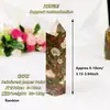Pedra Bruta de Cristal Natural, Coluna de Cristal Hexagonal com Ponta Única, Ornamento de Cristal para Casa e Escritório, Ornamento de Pedra Atacado