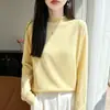 Suéter de malha de gola alta meia-altura camada única transfronteiriço, top base outono e inverno novo, versátil, cor sólida, roupa íntima, suéter, vestuário feminino