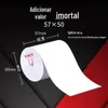 Papel Térmico para Recibo 80X80 Papel de Impressão para Delivery Meituan 57X50 Impressora 80mm60 Recibo Uso Comercial