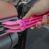 Escova de limpeza para saída de ar de ar condicionado de carro, pétala tripla multifuncional, cortina de persiana, escova de limpeza de frestas de carro, pano removedor de cinzas