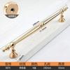 Puxador de armário estilo francês dourado moderno simples estilo nórdico porta de armário gaveta ferragens de móveis puxador redondo