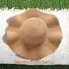 Día del Maestro Sombrero de Paja Floral Hecho a Mano Materiales DIY Sombrero Estilo Francés con Flores Secas Sombrilla Sombrero de Sol para Adultos Actividad de Calentamiento