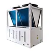 Grupo Enfriador Industrial al por Mayor Tipo Techo Módulo de Enfriamiento por Aire Unidad de Aire Acondicionado 130kw Enfriador Modular de Enfriamiento por Aire