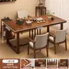 Mesa de té 2026 nuevo modelo de alta gama para sala de estar, juego de mesa y sillas de té para el hogar, oficina, nuevo estilo chino, mesa pequeña para preparar té de balcón