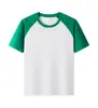 Camisetas de Algodón Puro para Niños con Logos Personalizados, Uniformes Escolares para Estudiantes de Jardín de Infancia y Primaria con Texto Impreso, Atuendos Familiares a Juego, Diseños Personalizados de Manga Corta, DIY