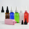 Frasco quadrado de 50ml com tampa pontiaguda, frasco para óleo essencial com tampa pontiaguda, frasco para loção com tampa pontiaguda, frasco para óleo com tampa pontiaguda, frasco de cola de 50ML com tampa pontiaguda, frasco para pintura com areia