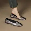 Zapatos Súper Suaves y Cómodos Que No Cansarán Tus Pies, Nuevos Zapatos Planos de Moda Estilo Coreano 2026 para Mujer, Zapatos de Cuero Cómodos con Suela Suave