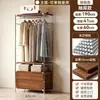 Arara de Roupas Aberta com Combinações Guarda-Roupa Simples para Quarto Closet Walk-in Prateleira de Armazenamento para Casa Guarda-Roupa de Chão