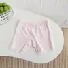 Calcinha Shorts de Segurança para Meninas 2 em 1 Verão Fino Antibacteriano Respirável Crianças Médias e Grandes Anti-Exposição Shorts de Segunda Pele Infantil