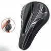 Capa de almofada de assento macia de alta qualidade para bicicletas de estrada, capa de assento absorvente de choque para ciclismo, capa de assento universal espessada para mountain bike