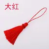 Nudo de dragón borla de trompeta DIY nudo chino tejido a mano mini pincho colgante L5091 venta al por mayor de fábrica en stock