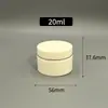 Fabricantes fornecem Frasco secundário de várias especificações Borda amarela e prateada Preto frasco de creme para olhos creme creme frasco de creme