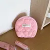 Nova Bolsa Simples Acolchoada de Bolinhas para Batom de Mão Bolsa de Cosméticos Bolsa Pequena de Armazenamento Porta-Moedas Mini Bolsa de Mão Portátil