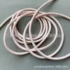 Cordón Redondo de Cuero Cosido de PU de 5-8 mm de Espesor para Bolso de Ratán Hecho a Mano, Bolso de Mano, Bolso Cruzado, Correa de Hombro, Colgante, Accesorios para Ropa