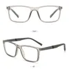 Gafas de Sol al por Mayor Modelo Nuevo Tr90 Transfronterizas, Monturas Cuadradas Retro de Ancho Estrecho, Se Pueden Montar con Lentes Graduados