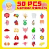 50 Lindas Pegatinas de Órganos Humanos Anatomía Dibujos Animados Transfronterizos Órganos Humanos Niños Educación Temprana Ideas de Pegatinas