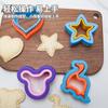 Molde de galleta de dibujos animados 3d 3d animal molde para sándwich plástico prensa horneado glaseado herramienta de molienda