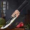 Nueva Celebridad de Internet Acampando Cuchillo de Matanza Forjado Portátil Patrón Martillado Mango de Grifo Cuchillo Express Cuchillo de Chef Cuchillo para Exteriores
