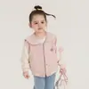 Colección Primavera 26 Cuello Marino Bordado Picante Chaqueta de Punto Béisbol -710285
