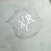 Portatarjetas para Invitaciones de Boda de Terciopelo Blanco Plegable Doble Estilo Nuevo Set de Regalo para Invitaciones de Boda Juego de Tres Piezas